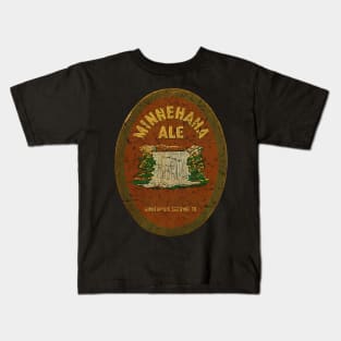 MINNEHAHA ALE BEER Kids T-Shirt